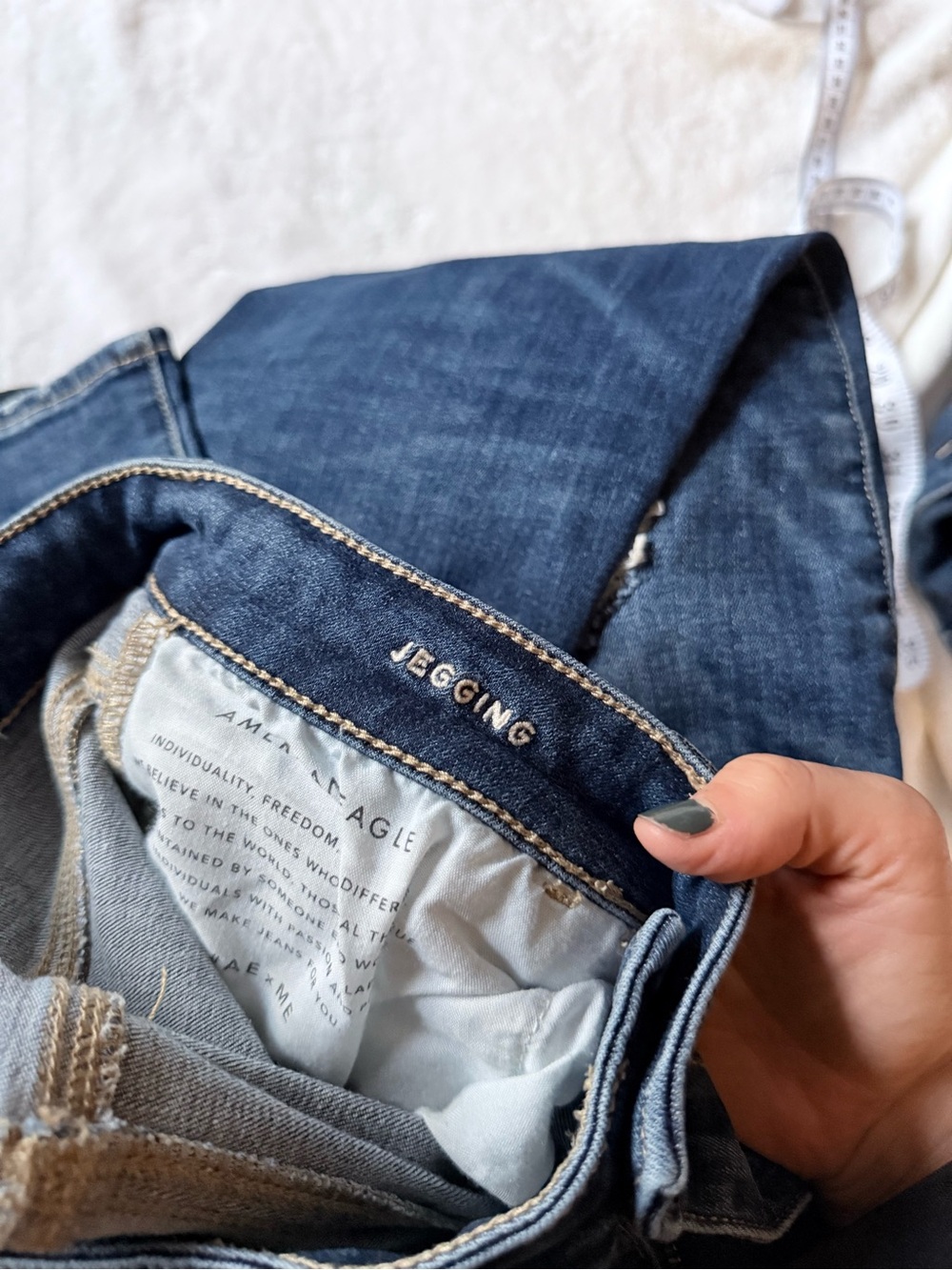 AE Next Level Stretch Regular Ripped Joggers - Picture 11 of 11